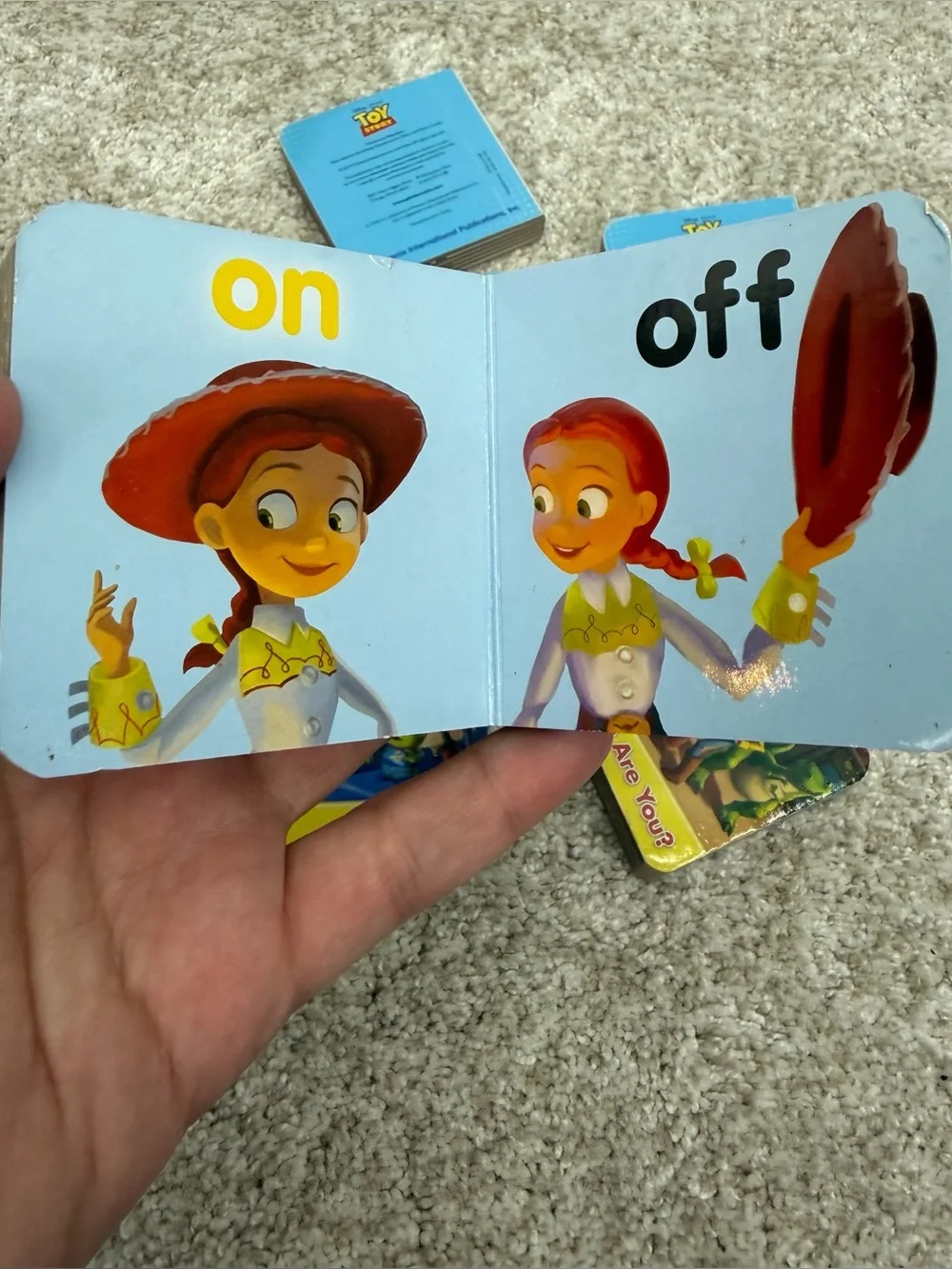 Disney Pixar Toy Story Set of 7 Learning Educational Mini Board Books